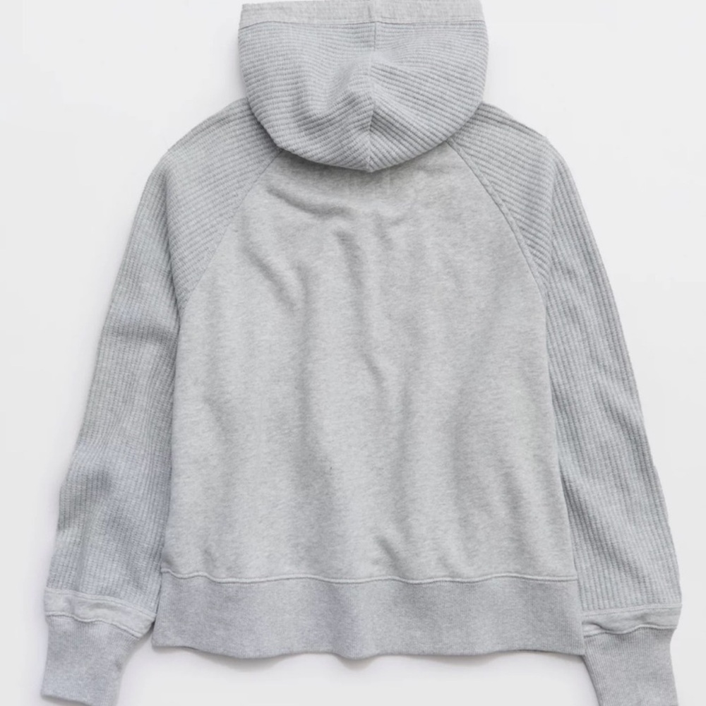 Aerie Essential Waffle Hoodie - Picture 3 of 8